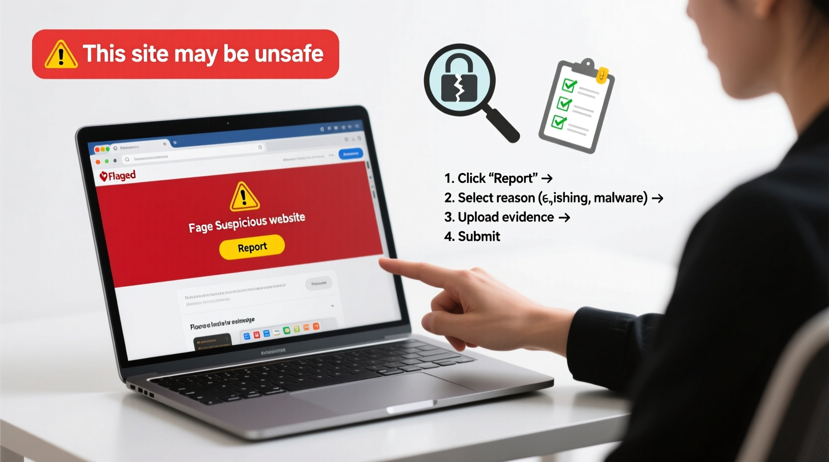 how to report a website a step by step guide to flagging unsafe or fraudulent sites