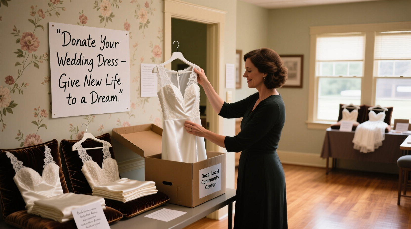 where to donate a wedding dress near me