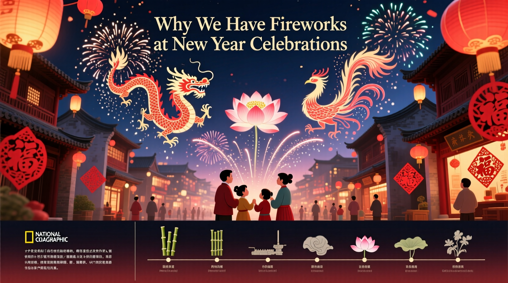 why do we have fireworks at new year