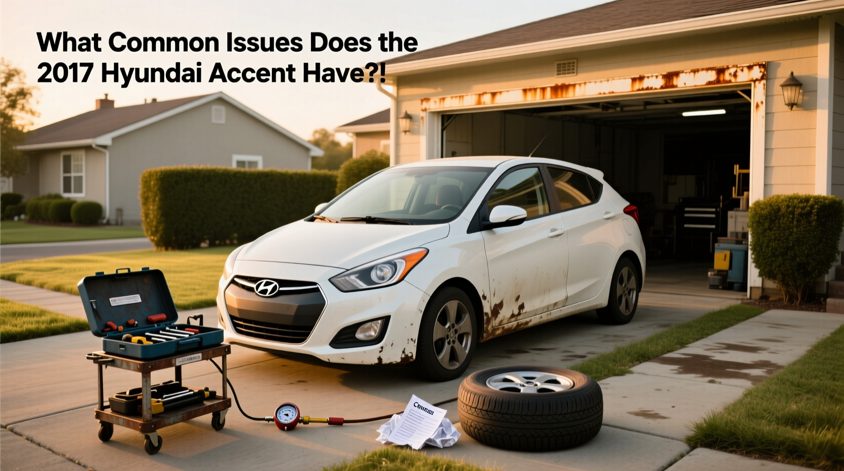 2013 Hyundai Accent Rear Hatch Mechanism