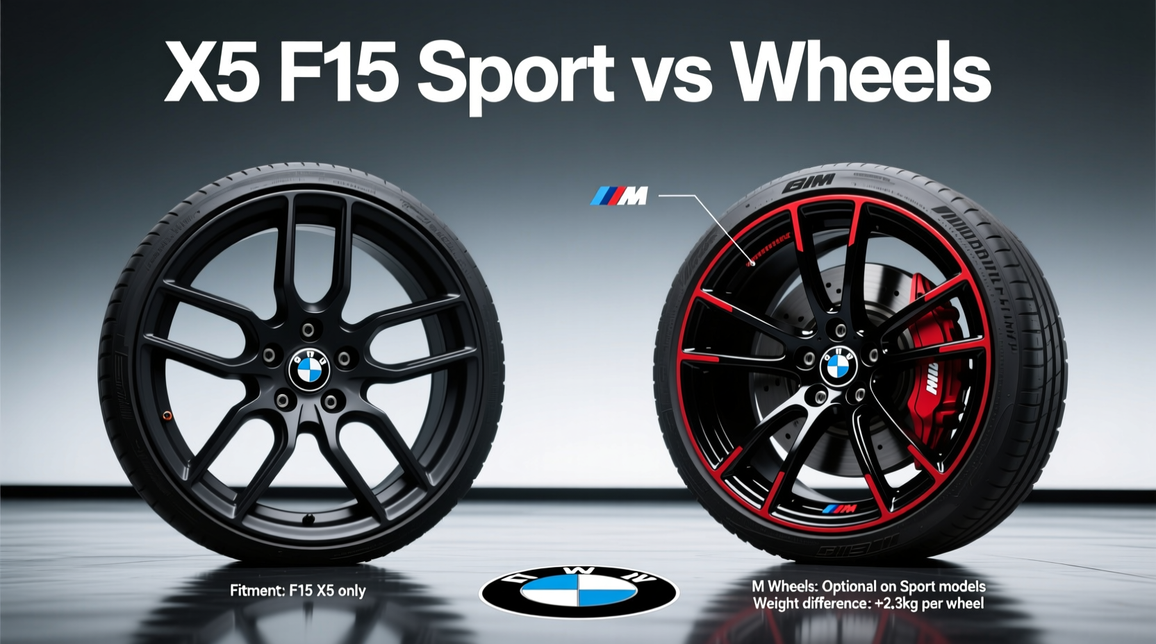 X5 F15 Sport vs M Wheels: Key Differences & Fitment Guide