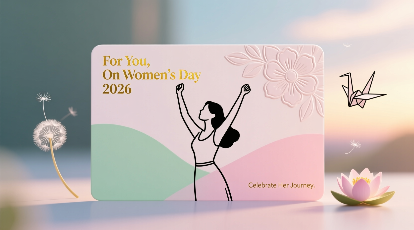 womens day gift card