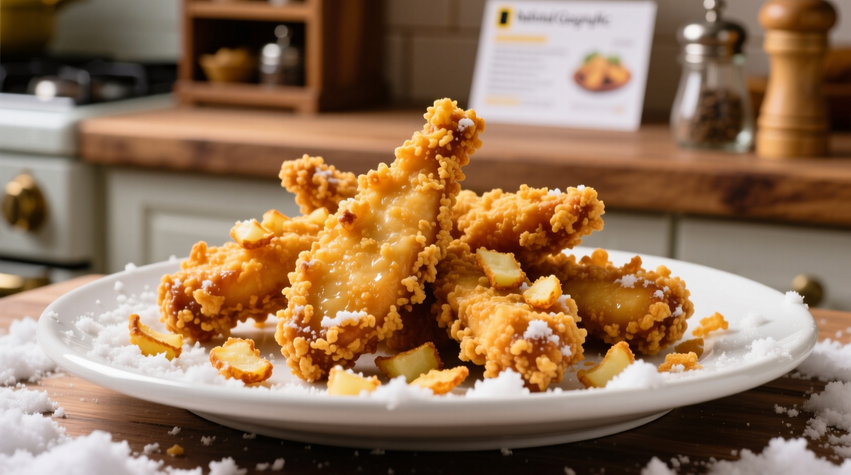 chicken fingers with instant potato flakes recipe