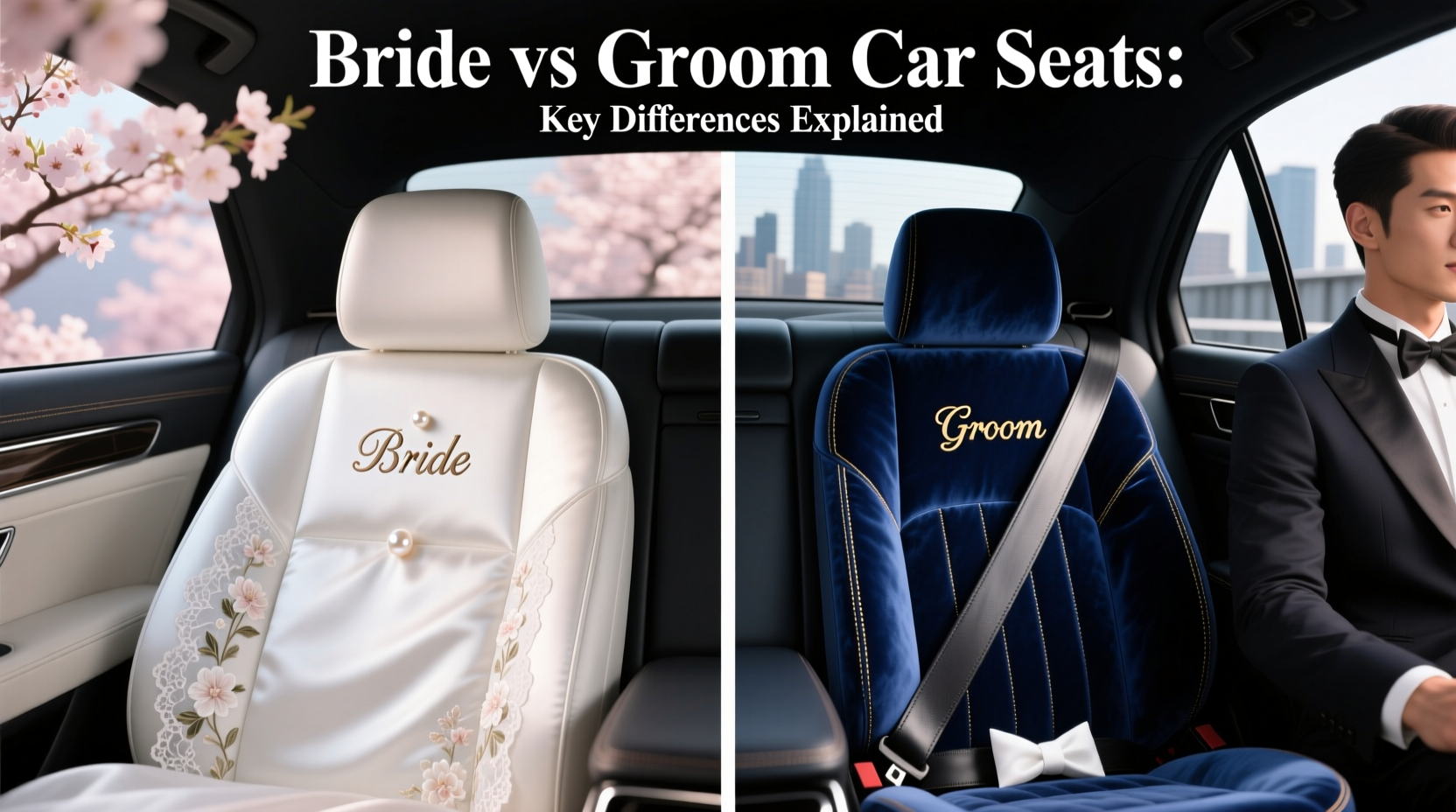 Bride vs Groom Car Seats: Key Differences Explained