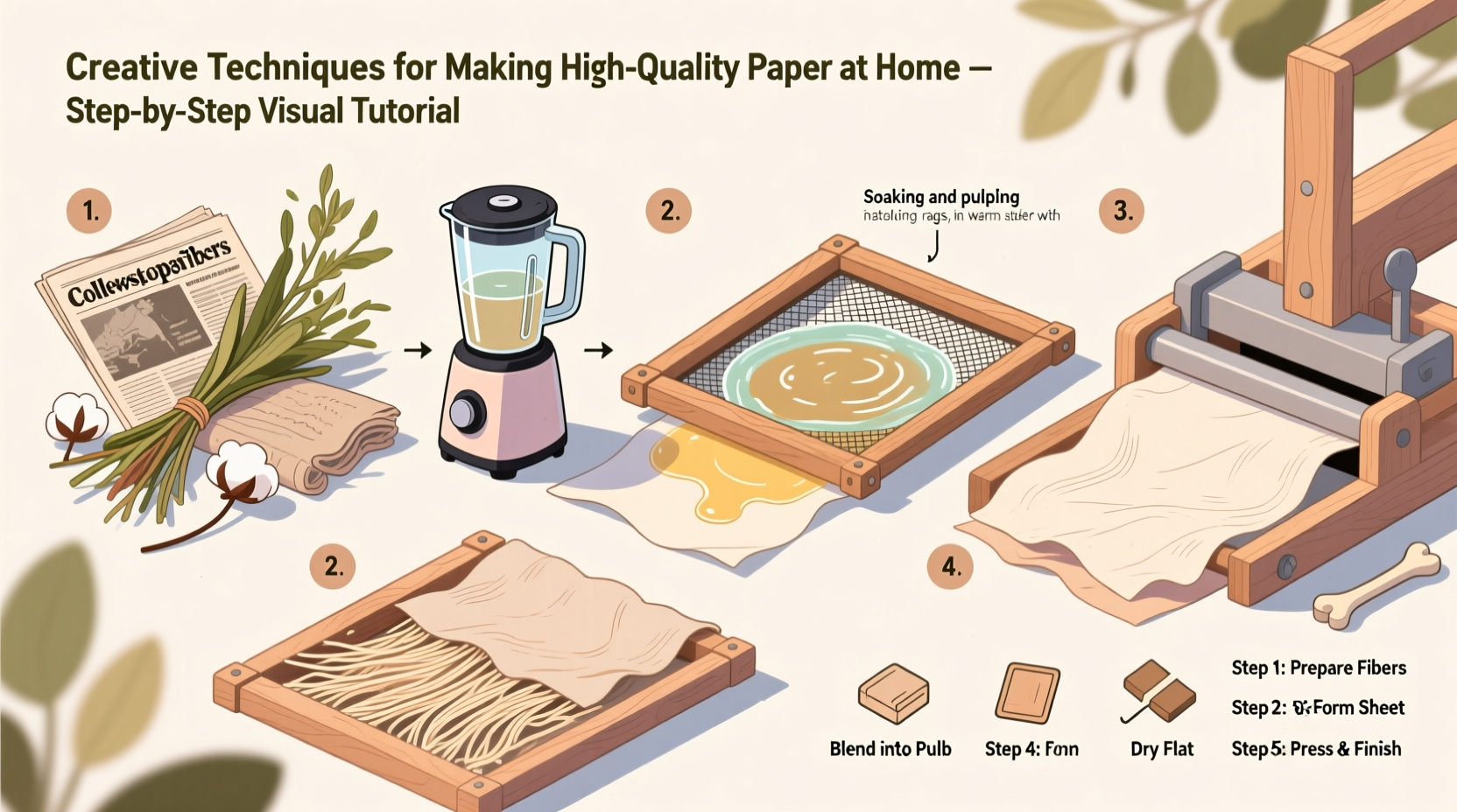 creative techniques for making high quality paper at home a complete diy guide
