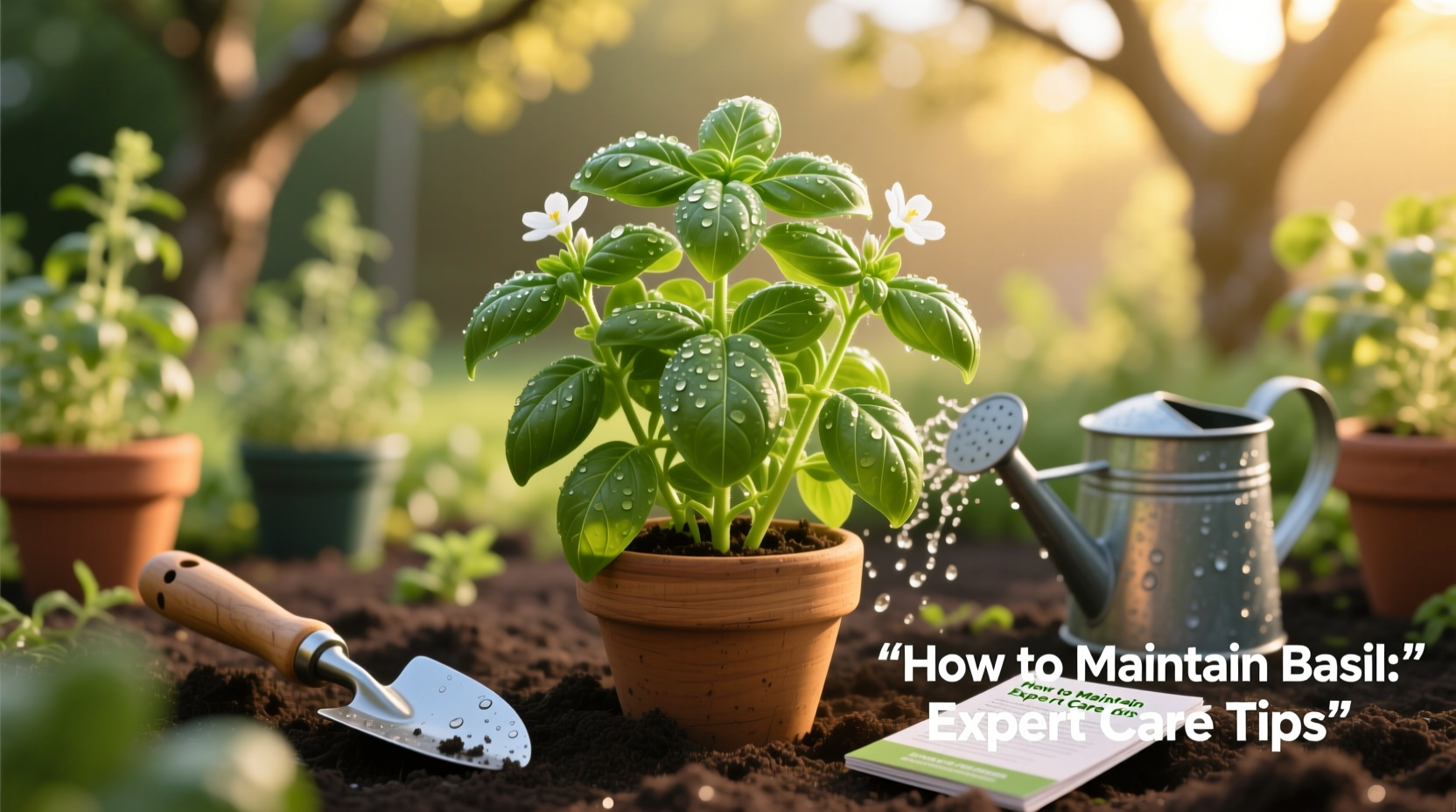 how to maintain basil
