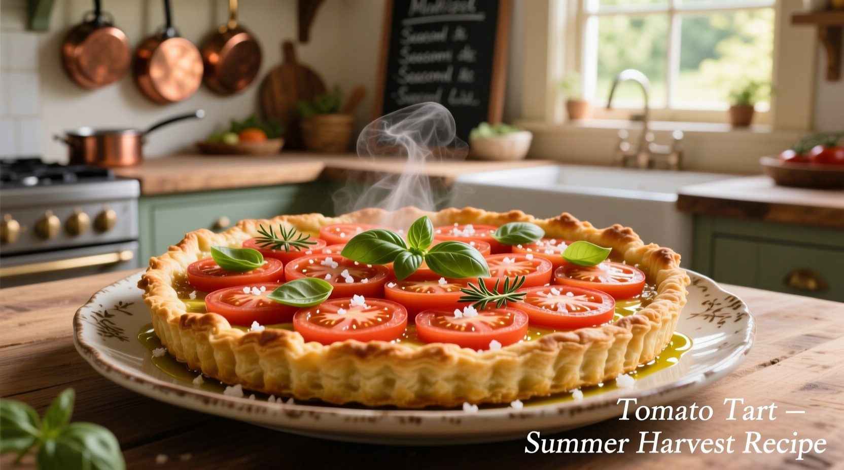 Perfect Summer Tomato Tart Recipe: Flaky Crust, Juicy Tomatoes