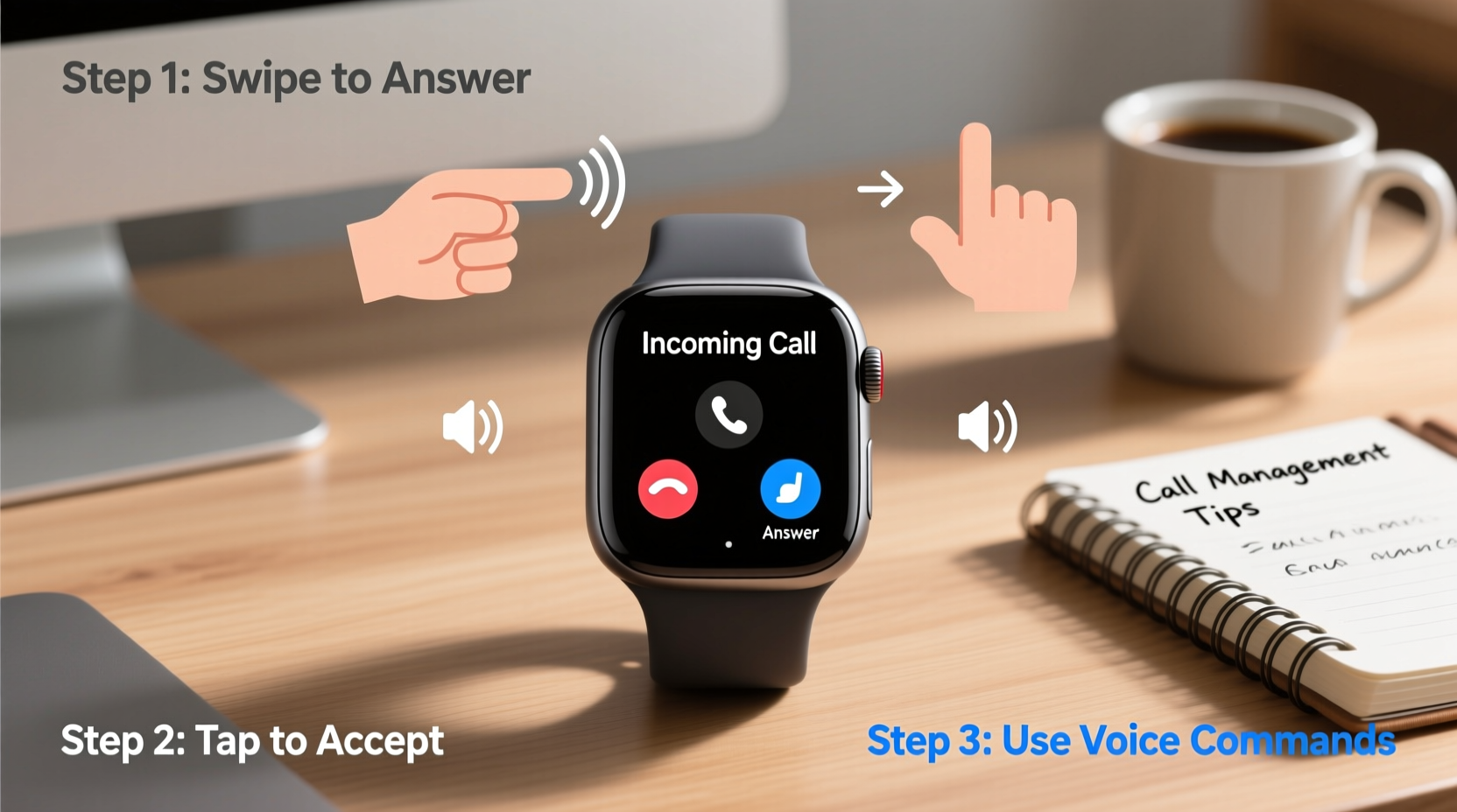 mastering call management a step by step guide to answering calls on your lige smart watch