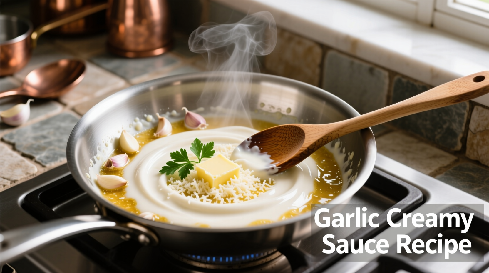 Perfect Garlic Creamy Sauce Recipe: 15-Minute Method