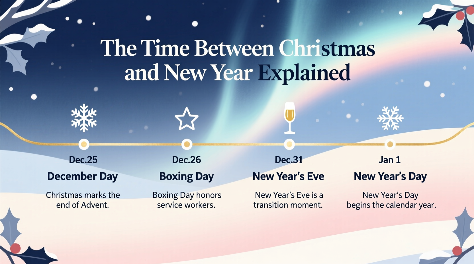 what is the time between christmas and new year called