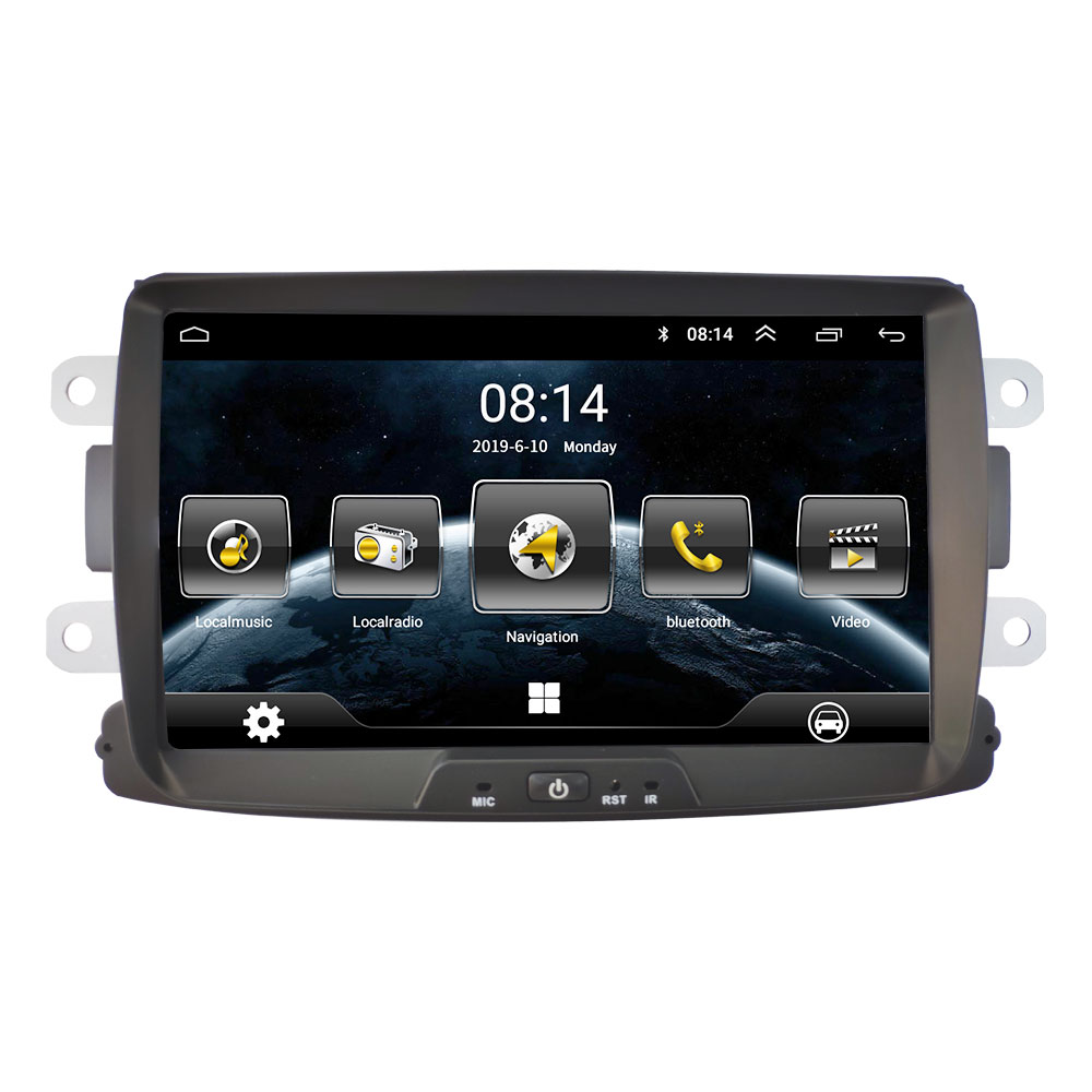 2 Din Android Car Stereo For Dacia duster 2010-2016 With Google Maps Gps navigation WiFi BT Car Multimedia Player