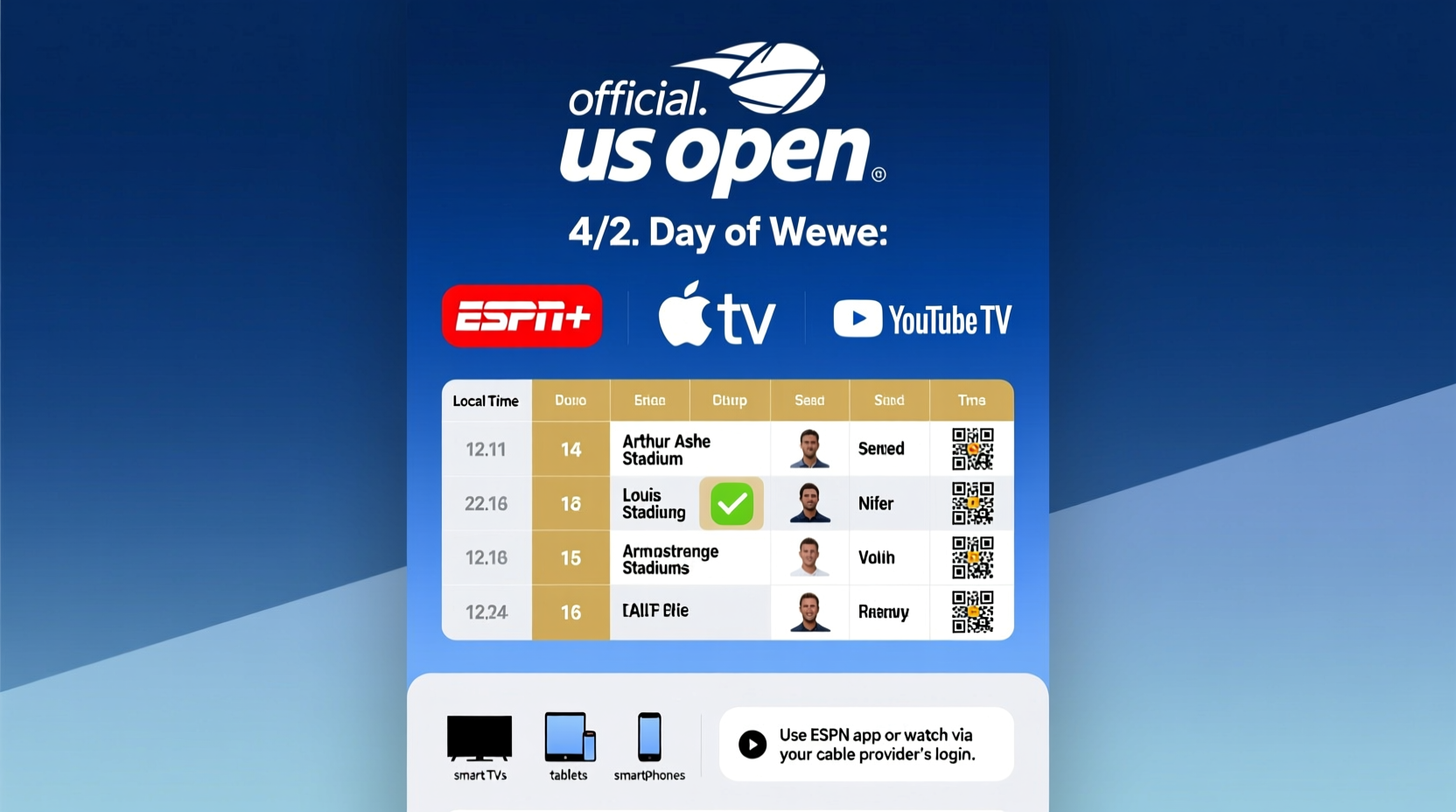 how to watch the u s open today complete streaming and viewing guide