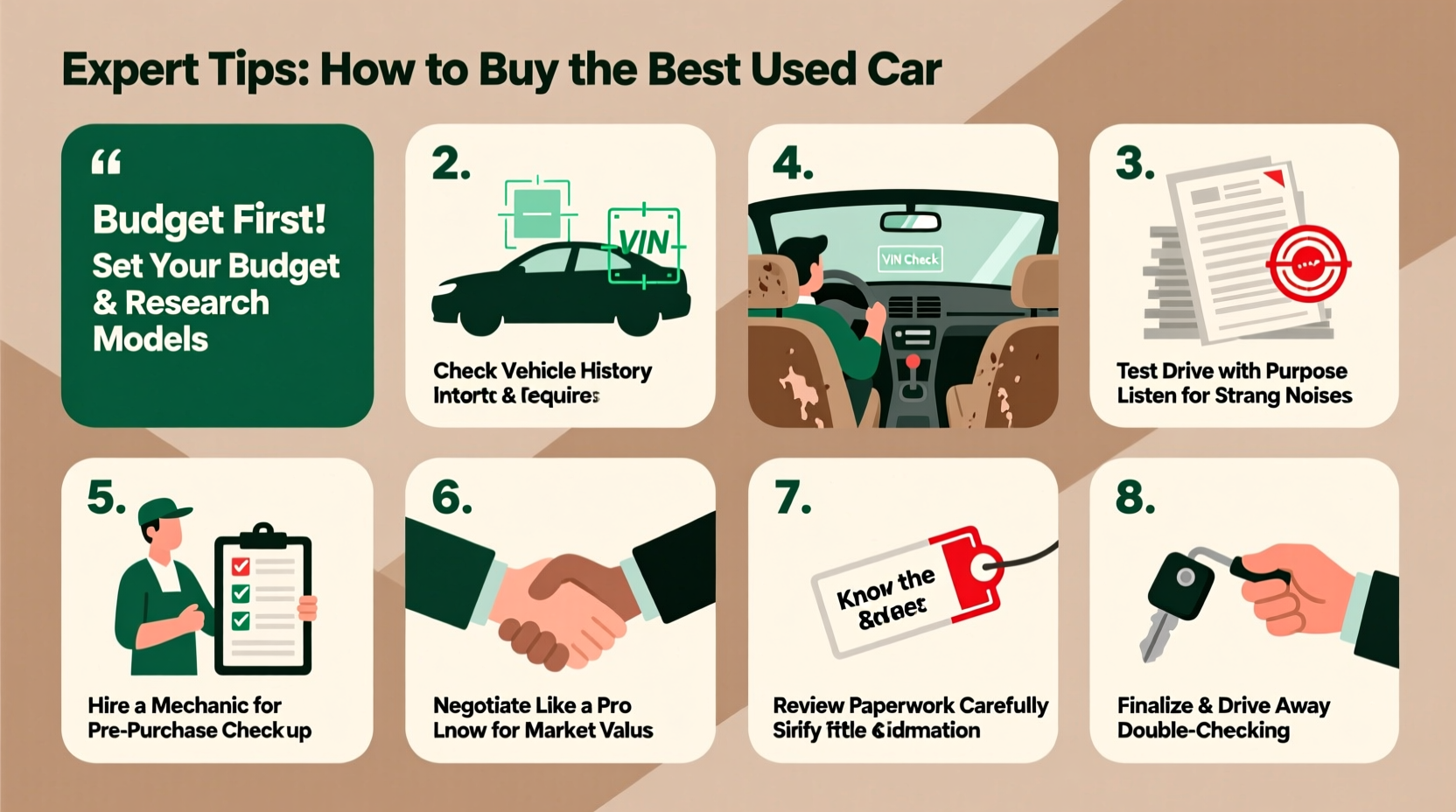expert tips on how to buy the best used car a practical step by step guide