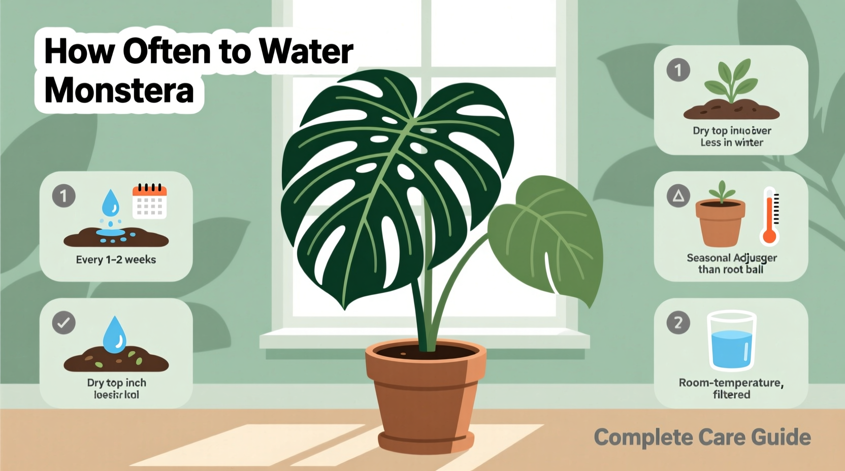 How Often to Water Monstera: Complete Care Guide