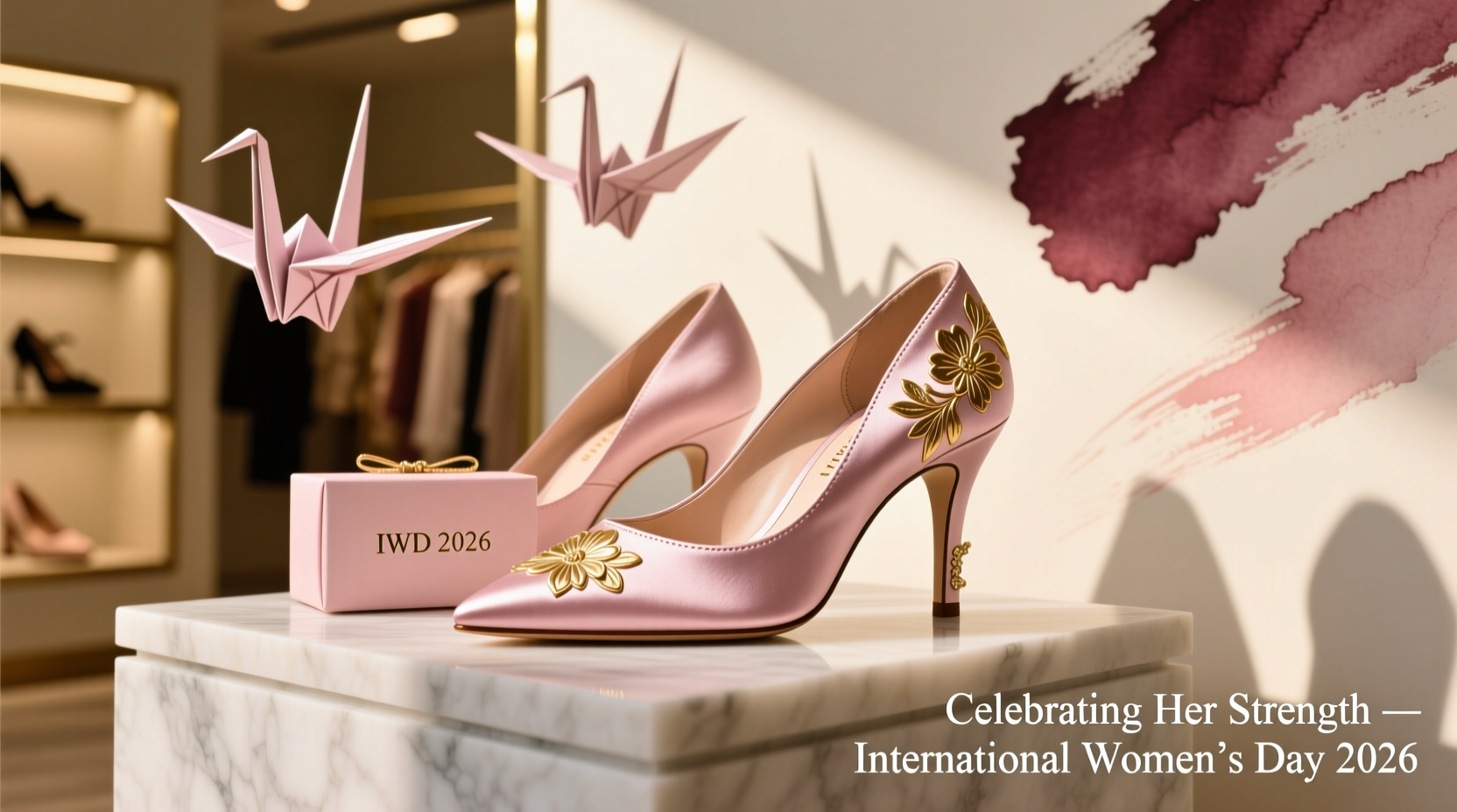 international womens day shoes