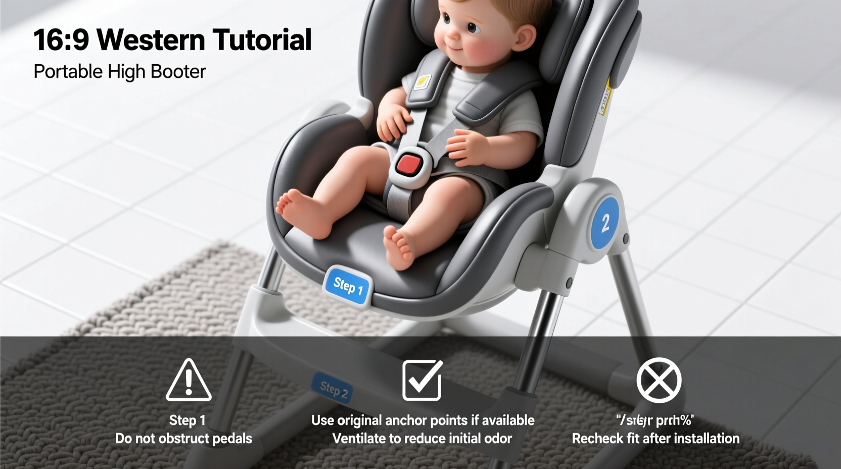 best portable high chair booster seat