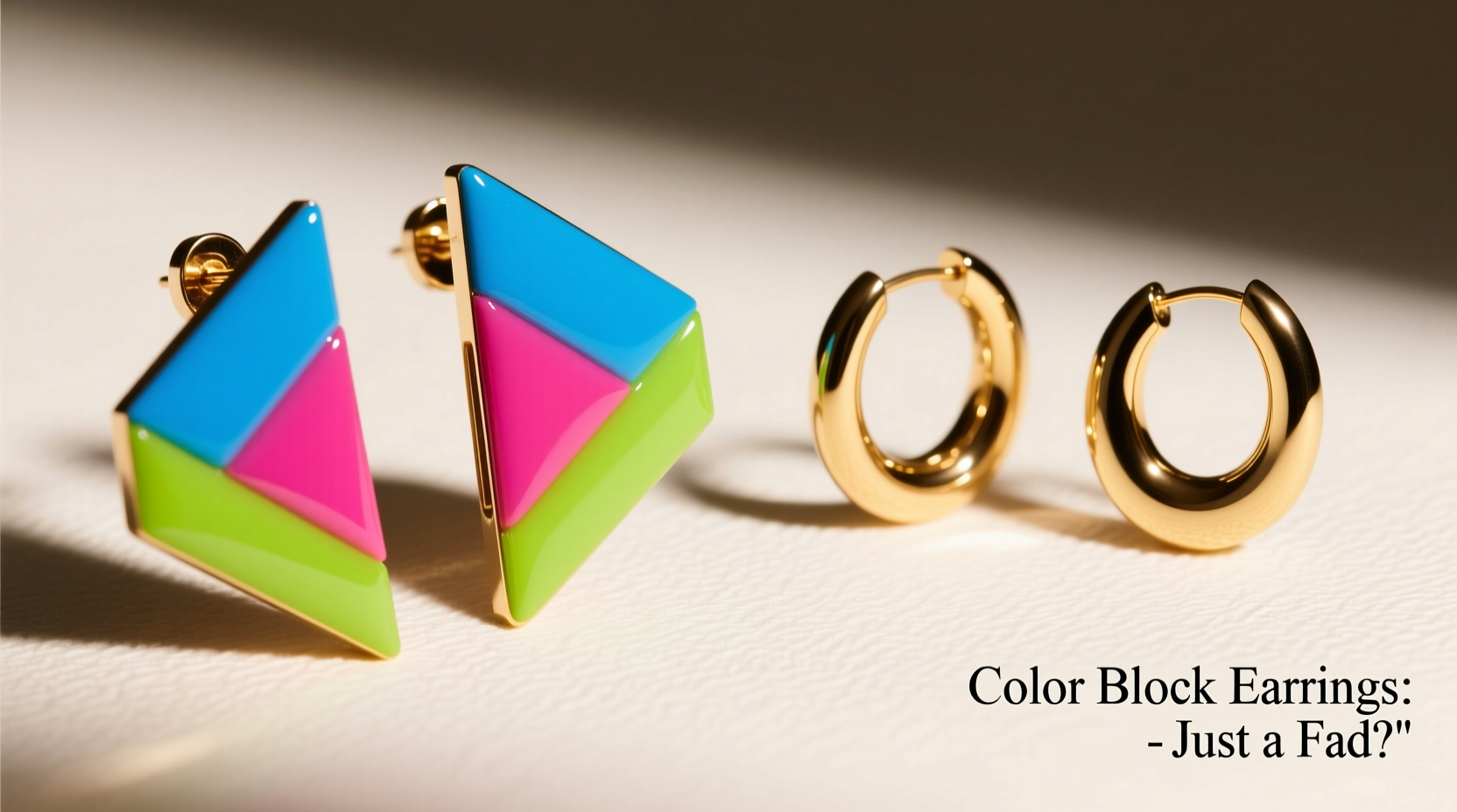 color block vs solid earrings are color block earrings just a fad