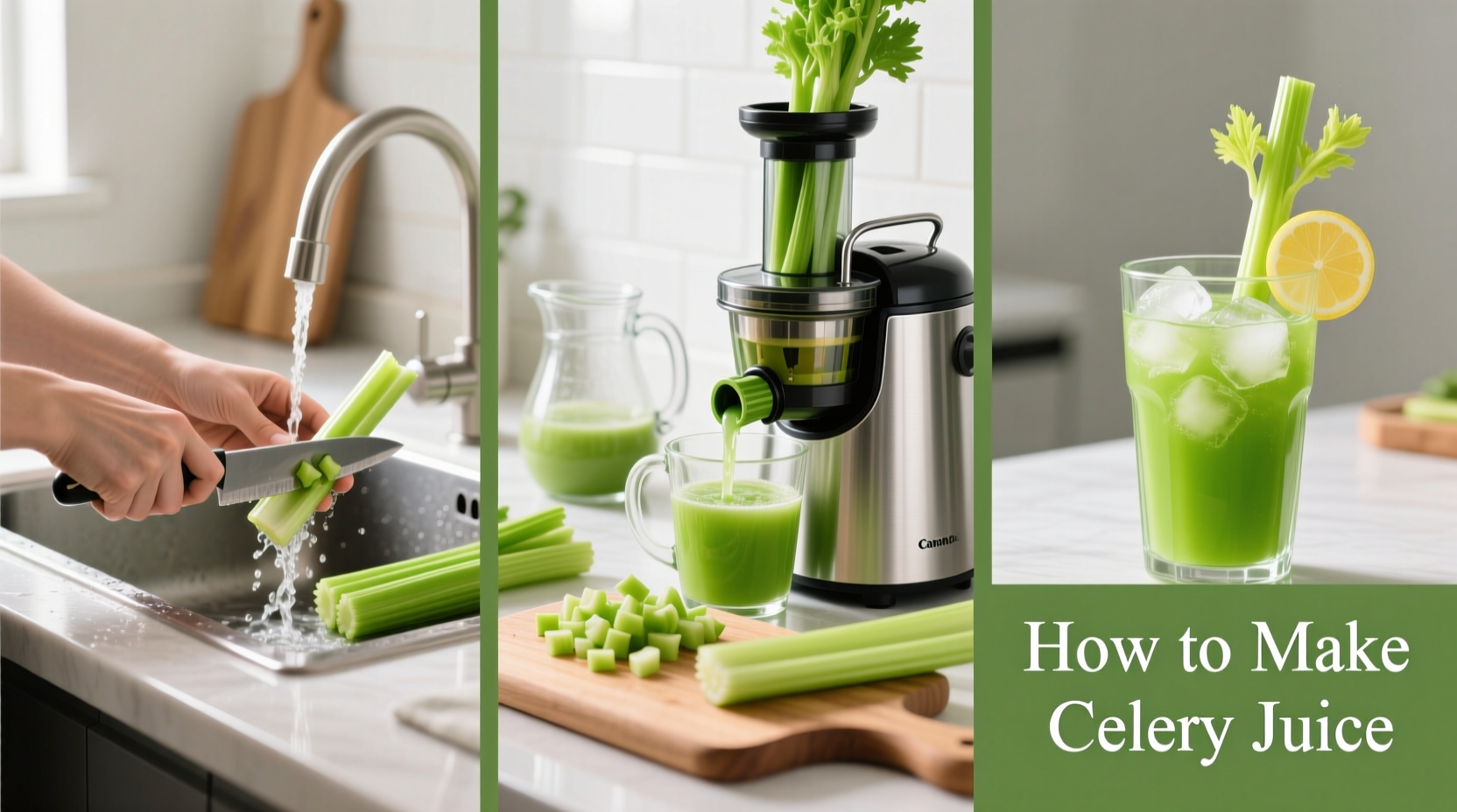 how to make celery juice