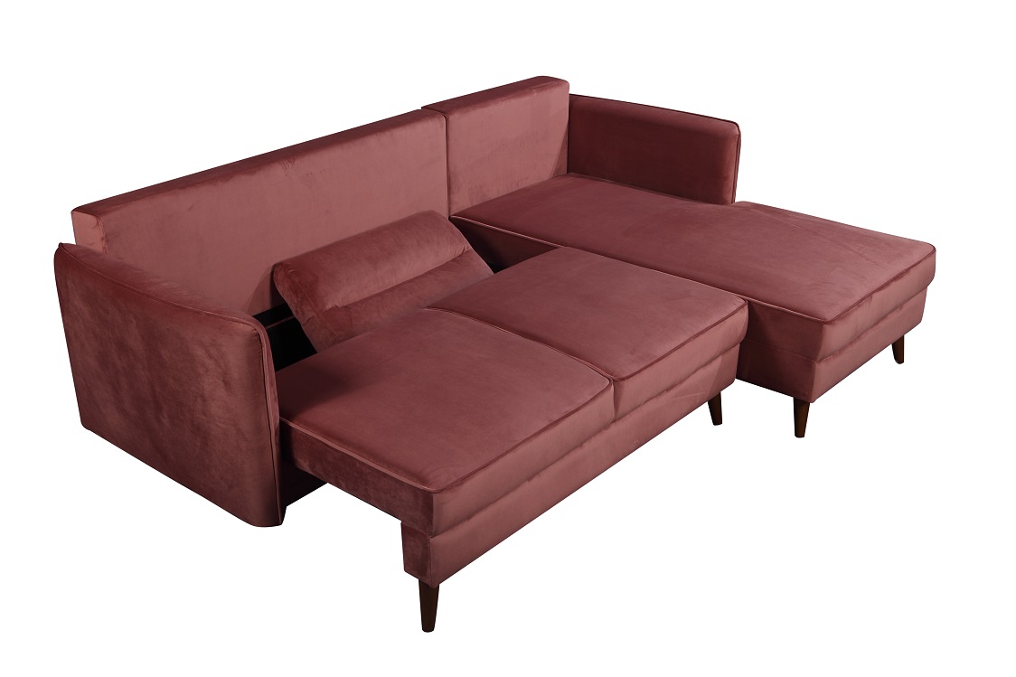 Style Furniture Sets Corner Sofa Lounge Sectional Velvet Sofa Luxury L Shaped Sofa Design Fabric Living Room Nordic Modern OEM