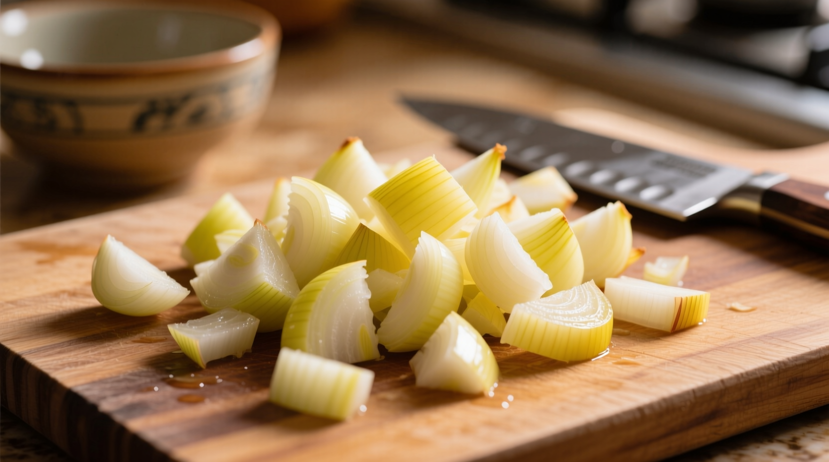 coarsely chopped onion
