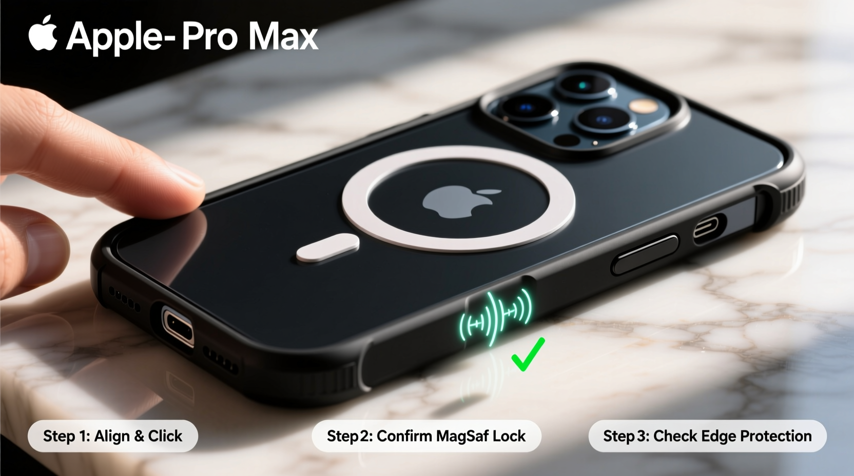 step by step guide to installing and using an apple pro max magnetic phone case for maximum protection