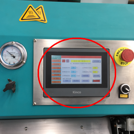 Automatic Hot Melt Insulating Glass Production Line Sealing Coating