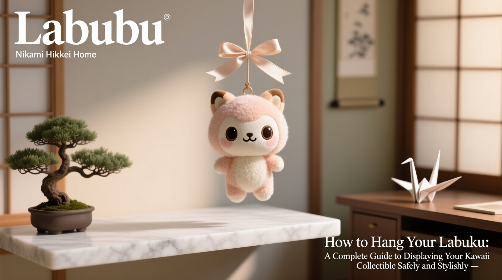 how to hang your labubu