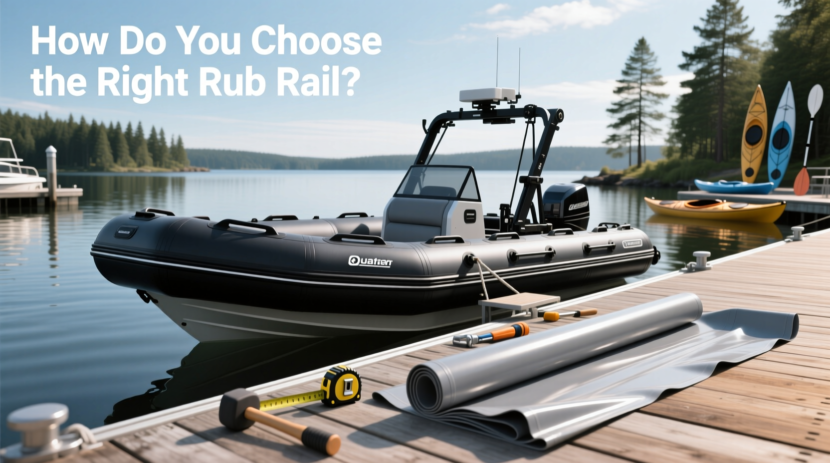 How to Choose Rub Rail for Inflatable Boats: Buying Guide