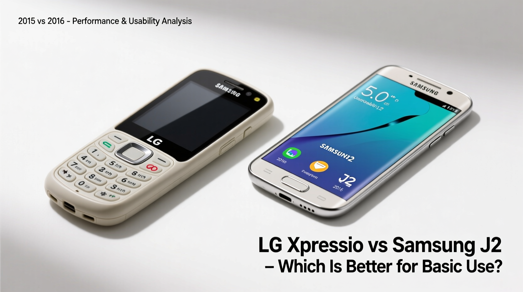 lg xpression vs samsung j2 is the older lg actually better for basic use