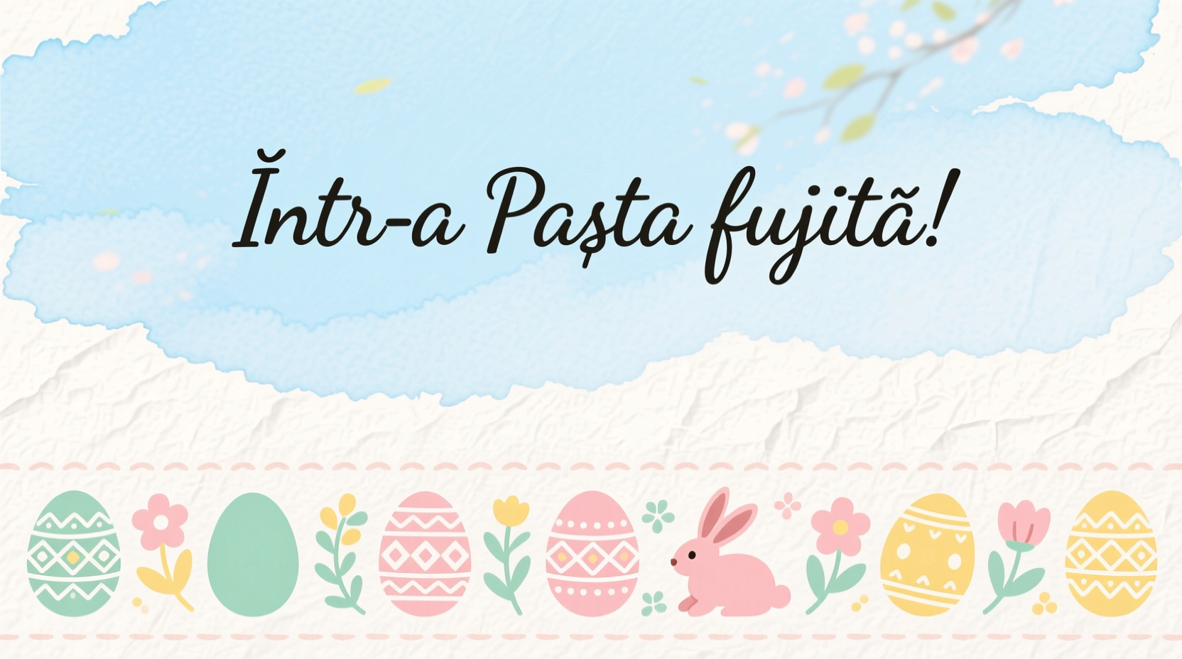how to say happy easter in romanian
