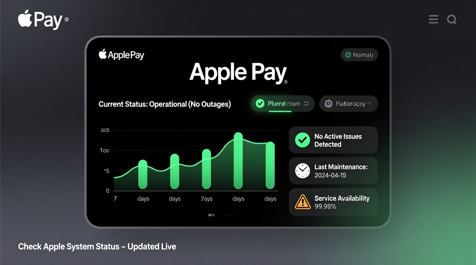 apple pay down check current status outages and problems