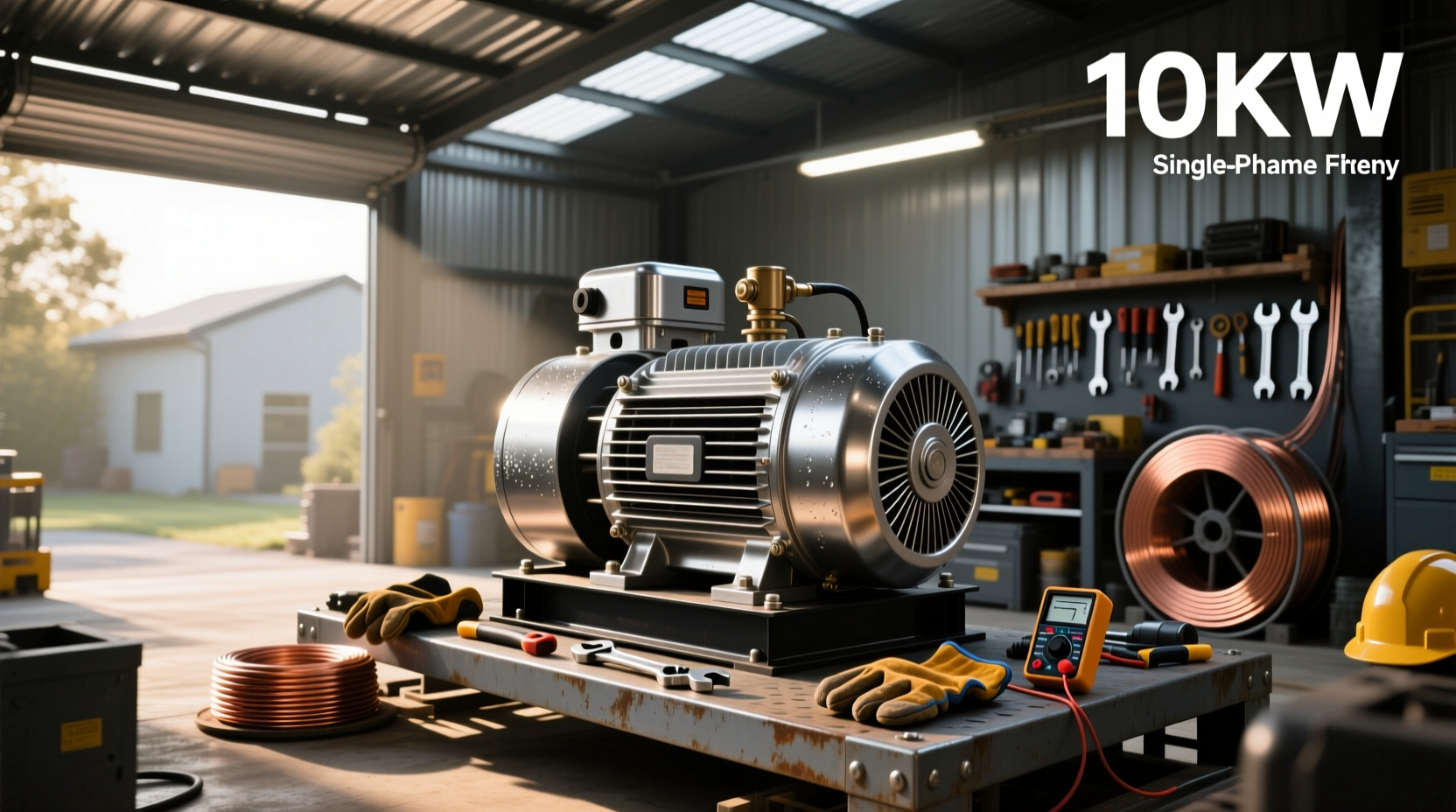 10kw single phase generator alternator guide
