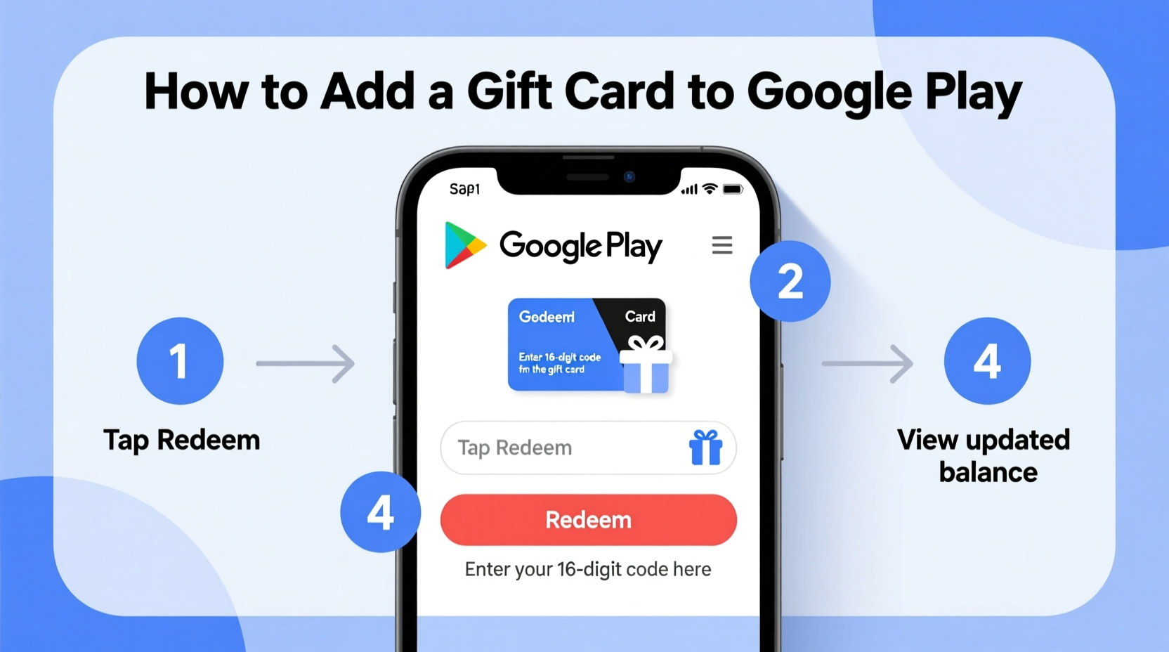 easy guide how to add gift card to google play balance