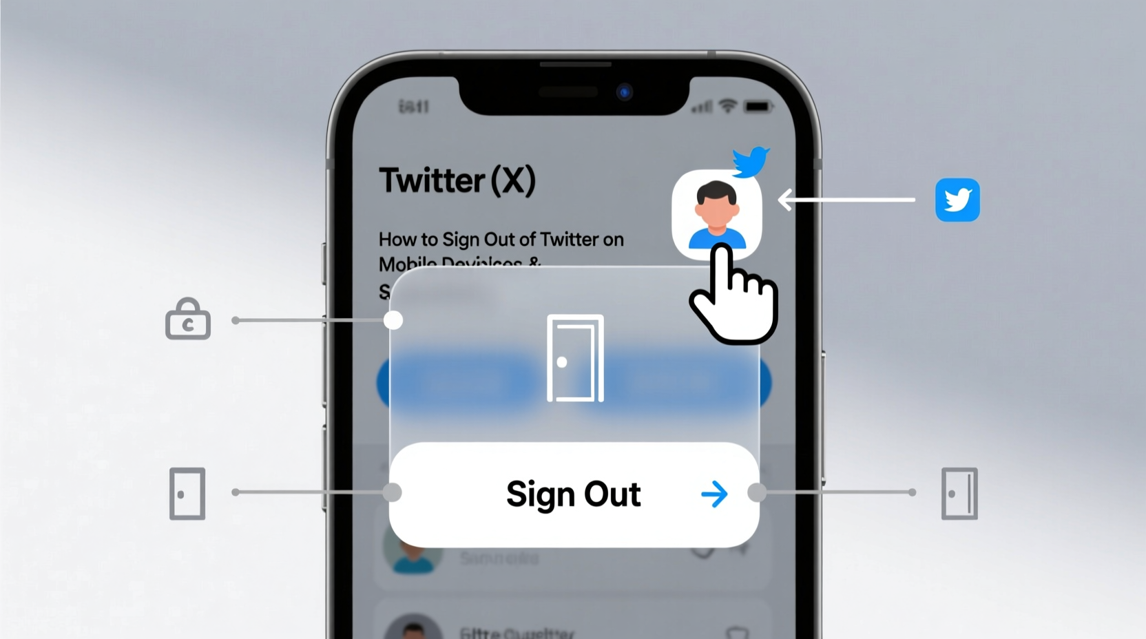 effortless guide how to sign out of twitter on mobile devices safely and quickly