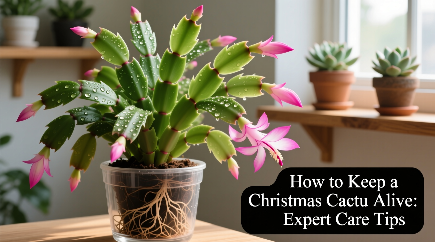 how to keep a christmas cactus alive