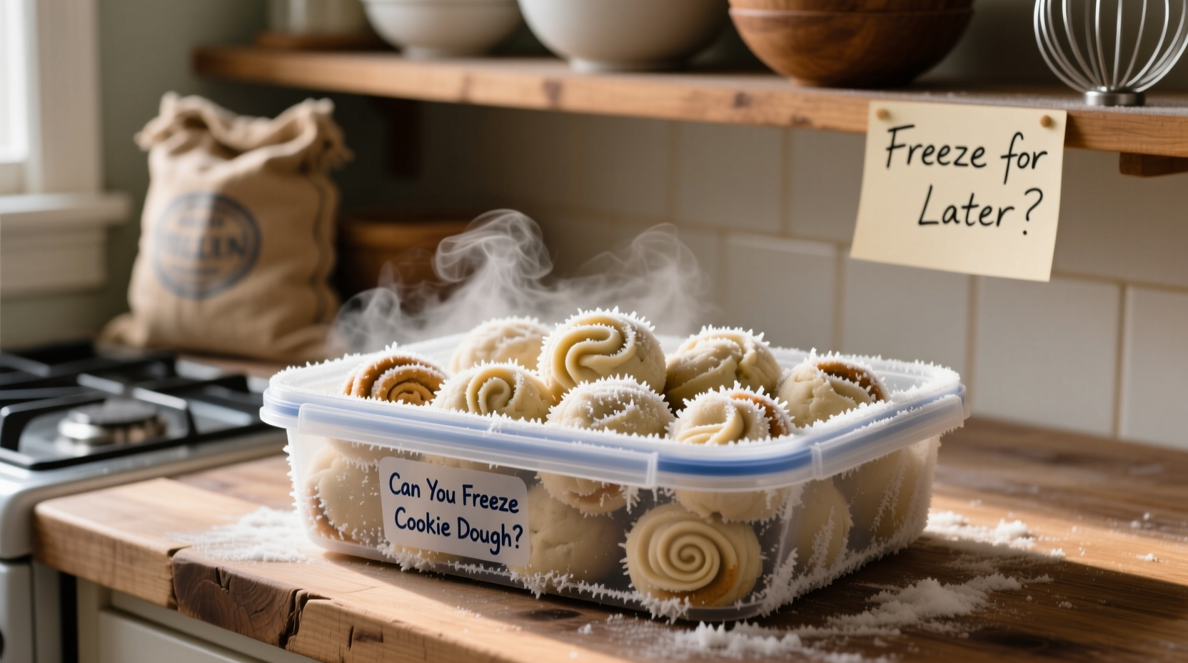 can you freeze cookie dough
