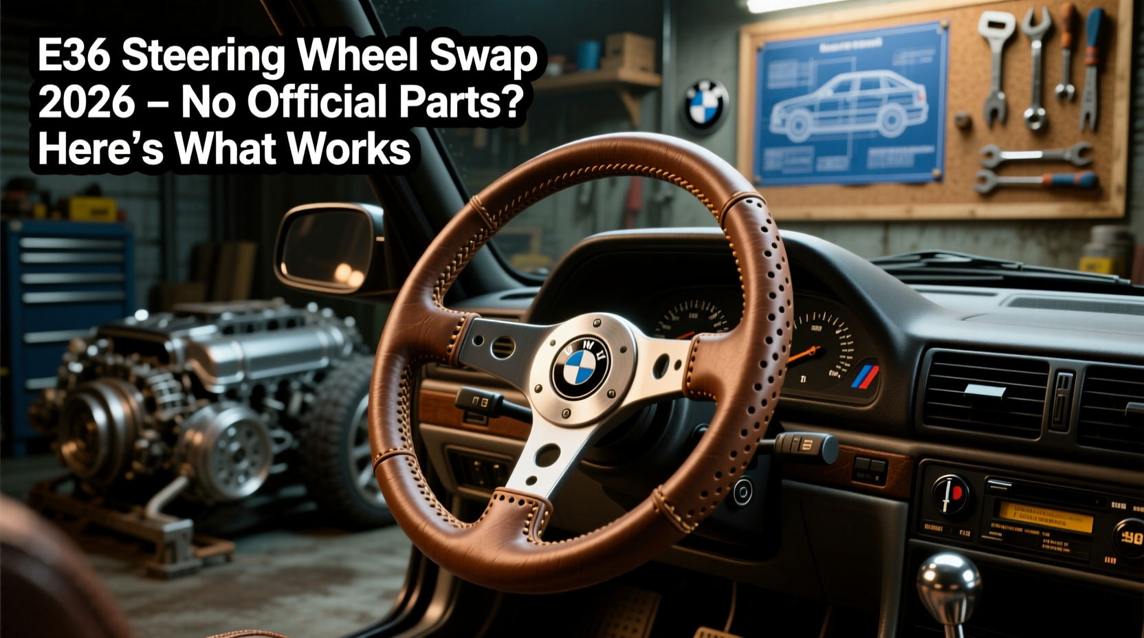e36 steering wheel swap 2026