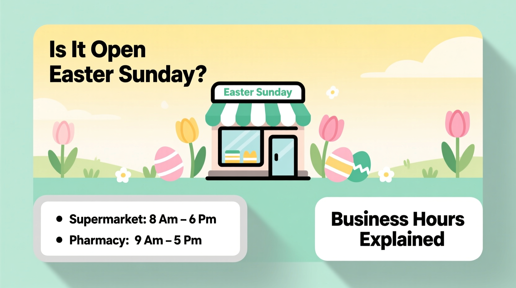 is it open easter sunday