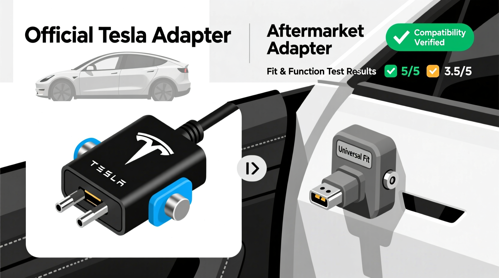 tesla model y adapter