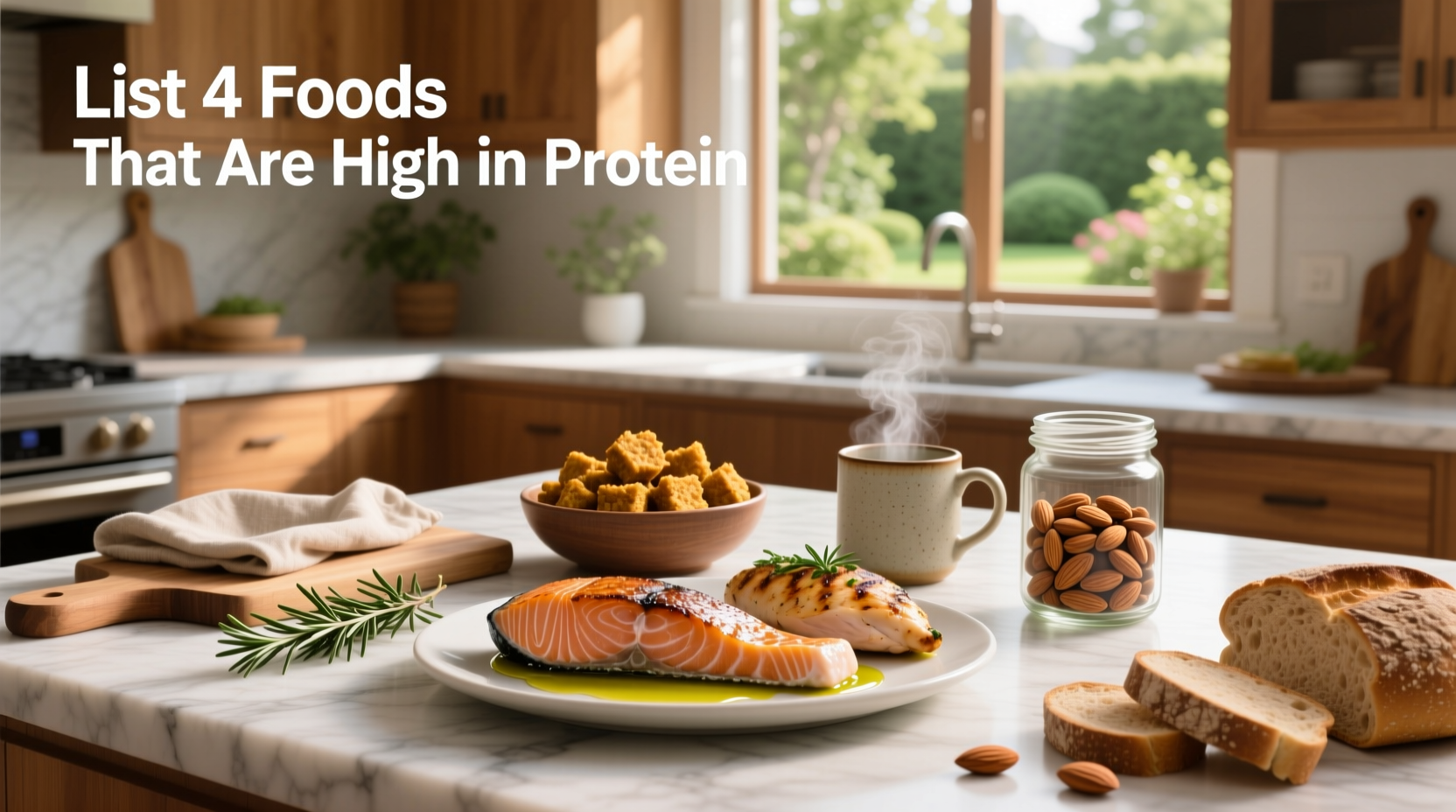 4 high protein foods for daily nutrition