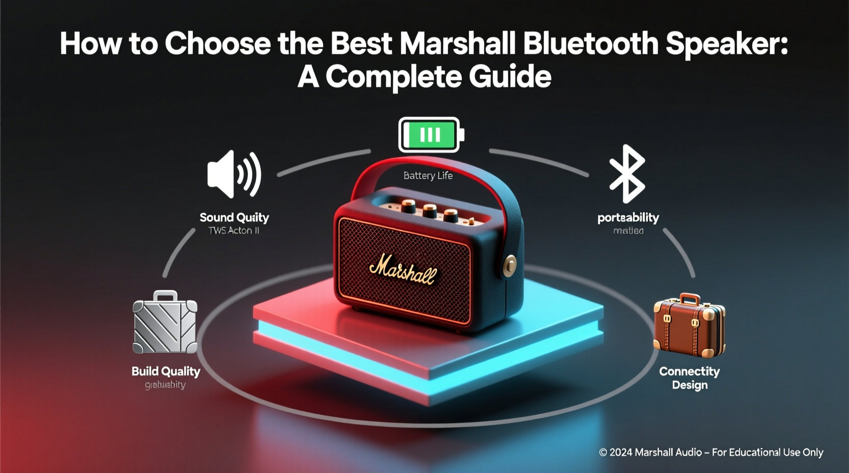 marshall bluetooth speaker