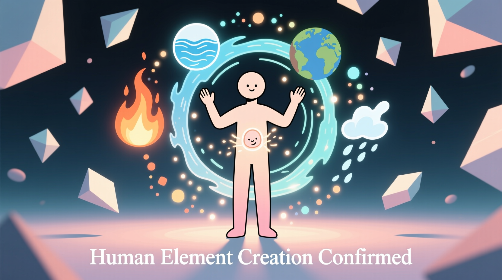 Human element creation confirmation in Infinite Craft