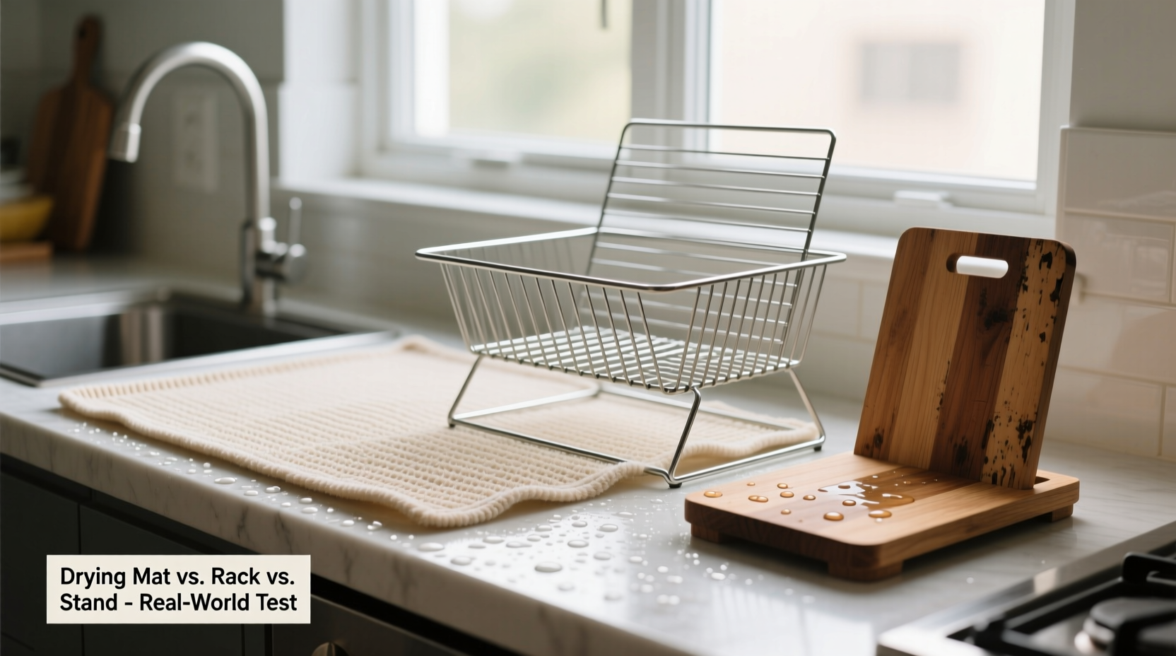 drying dishes is a drying mat actually better than a rack or is it just hype