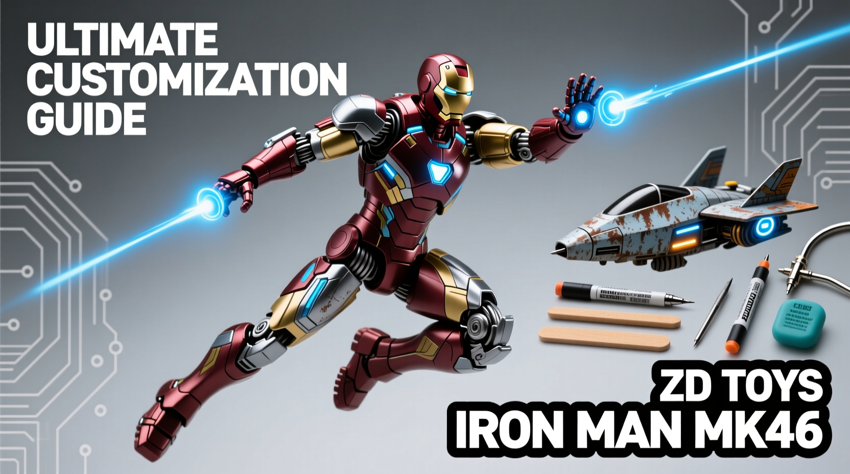 ultimate guide to customizing your zd toys iron man mk46 action figure with expert tips and techniques