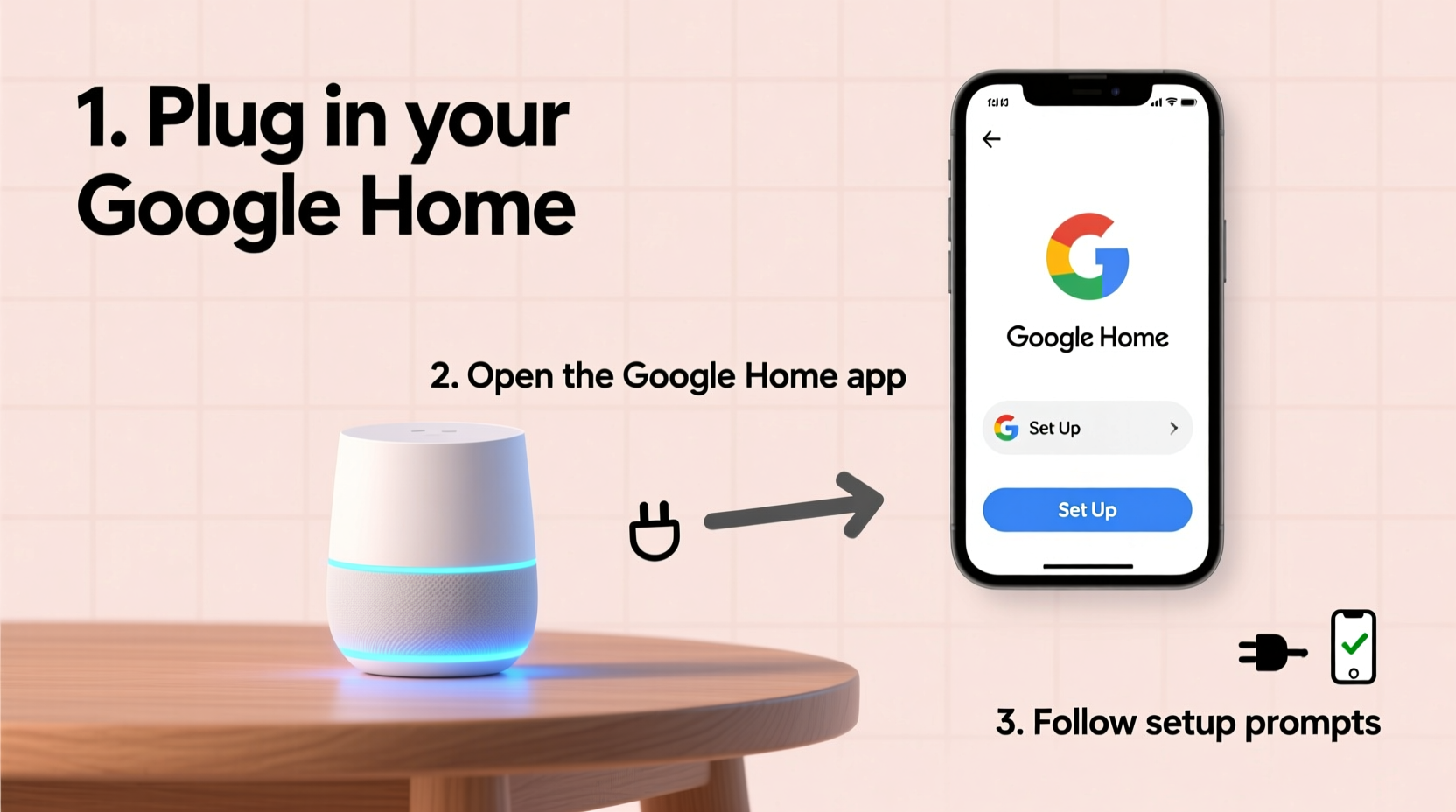easy steps to power on your google home and get started quickly