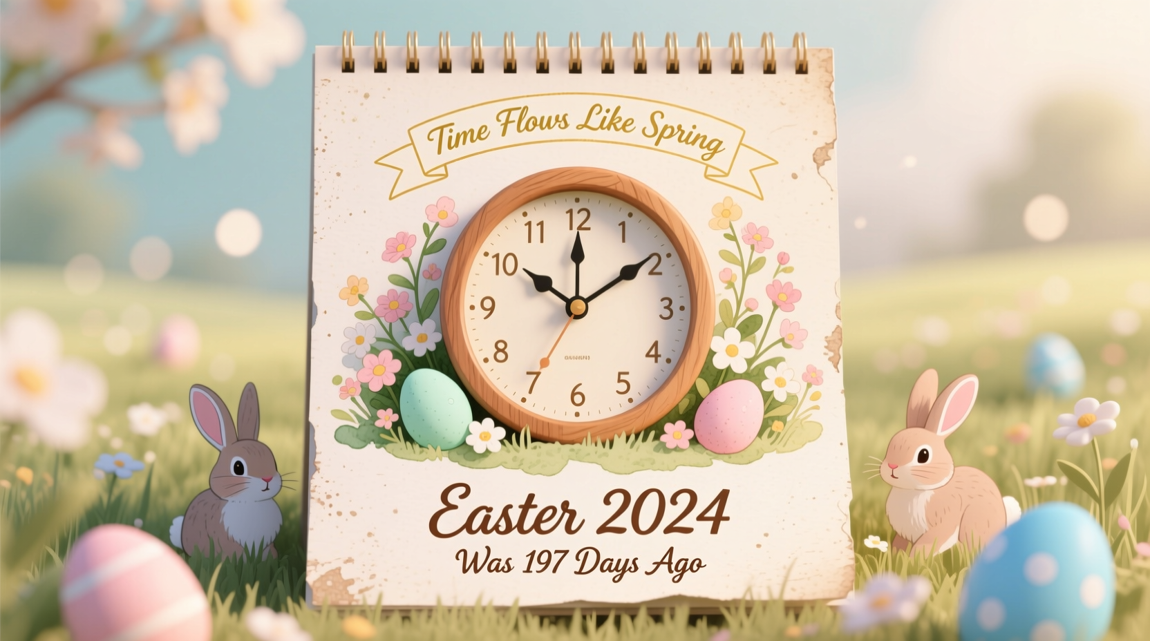 how long ago was easter 2024