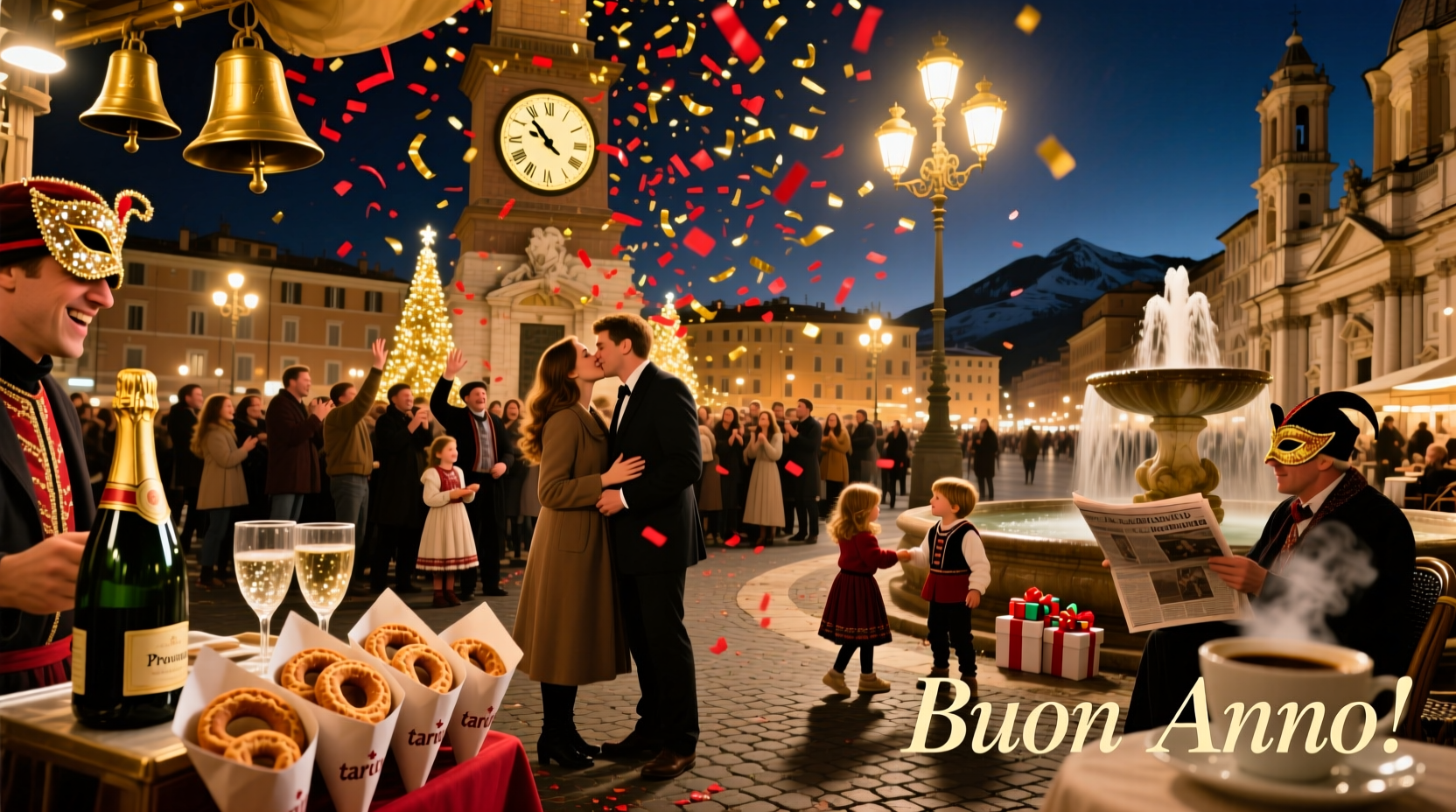 how does italy celebrate new year