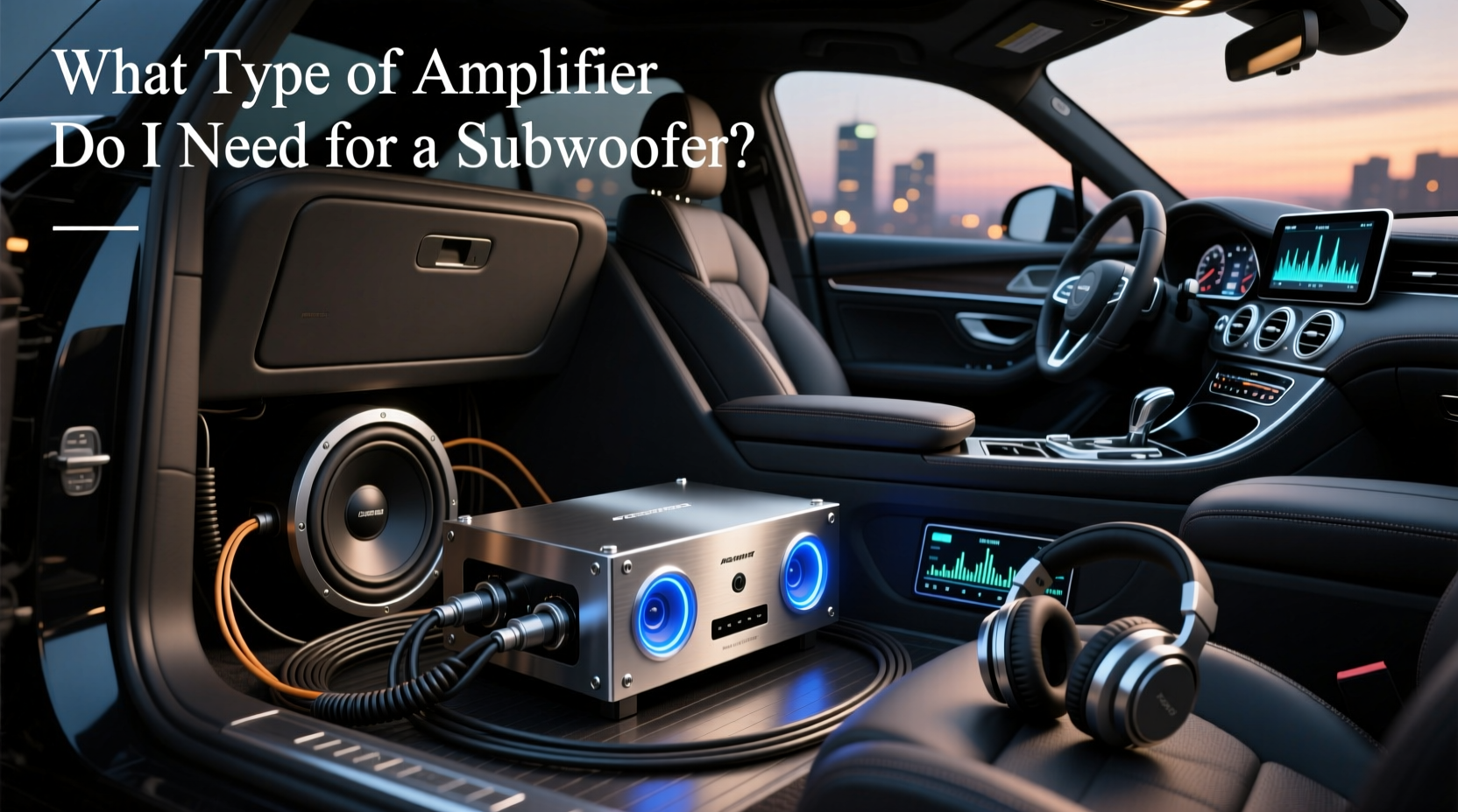 How to Choose a Car Amplifier for Subwoofer