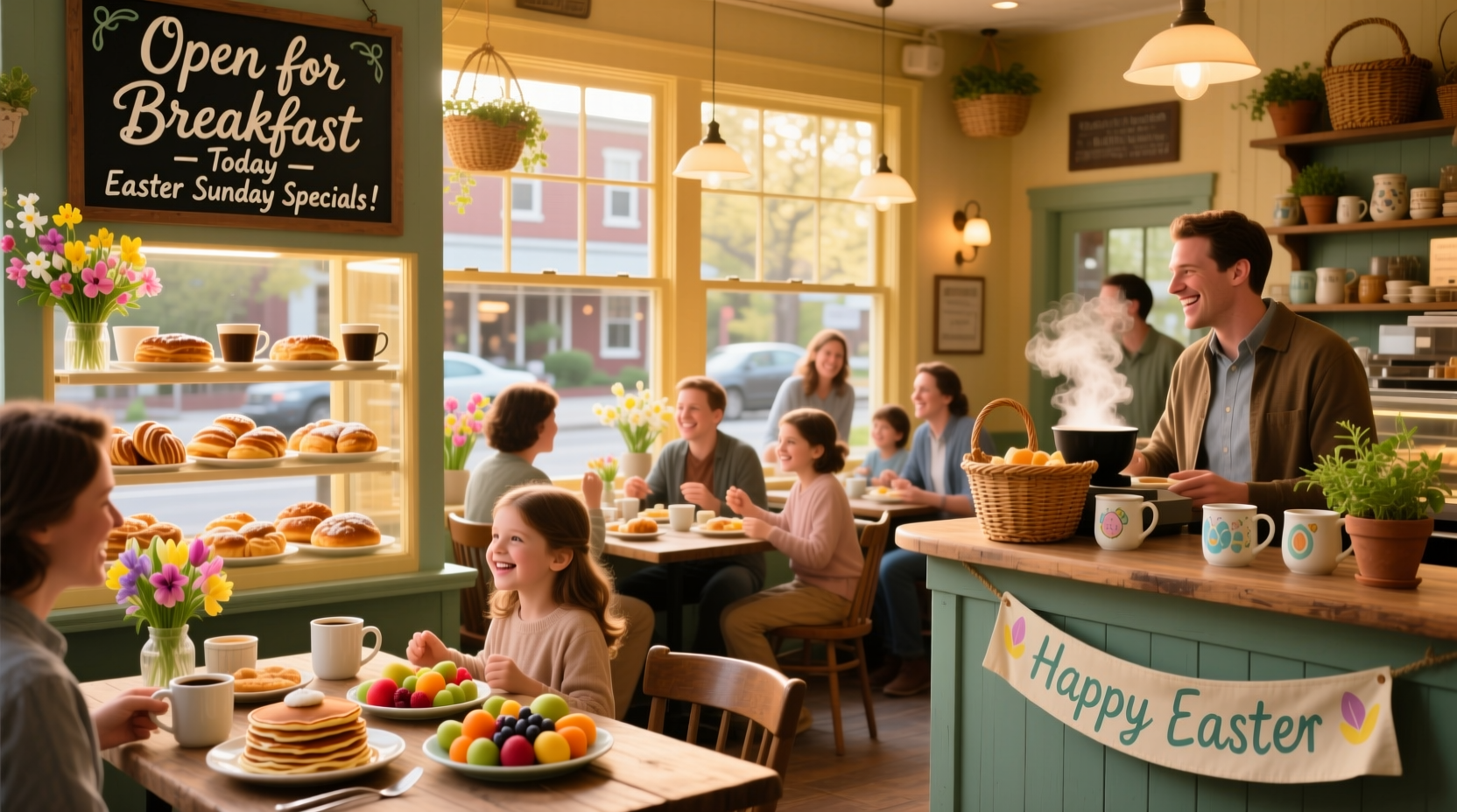 what restaurants are open for breakfast on easter sunday