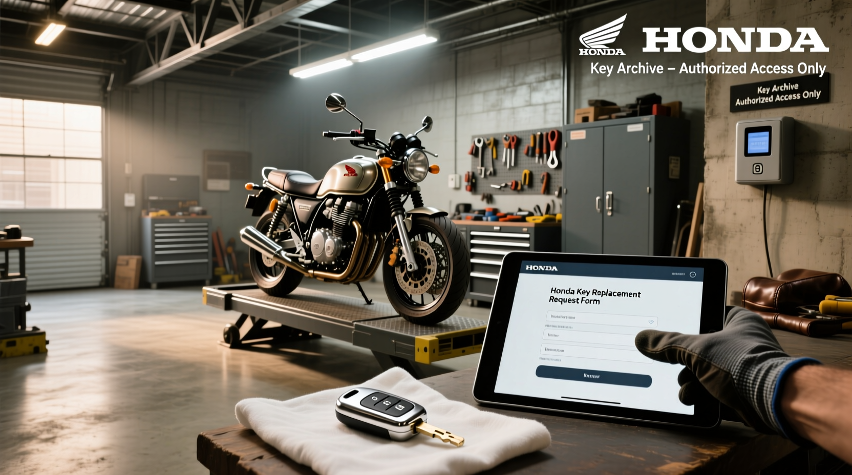 How to Choose a Motorcycle Key for Honda: Getting the Key Code Guide